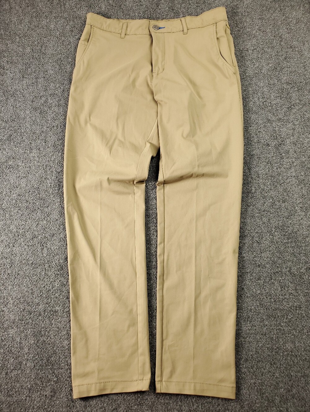 Twillory Performance Pants Mens 32x32 Golf Stretch Travel Business Casual Beige